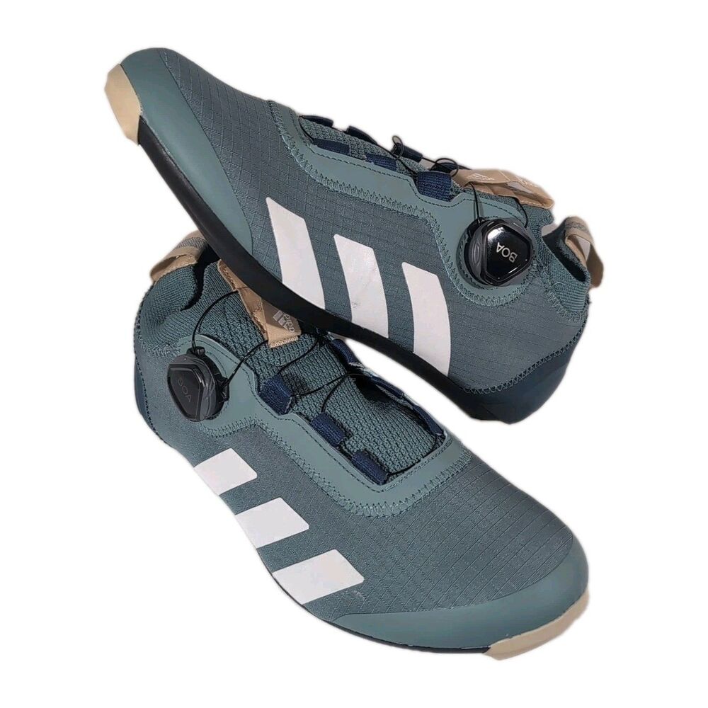 Parley x adidas The Road BOA Cycling Shoe Unisex Men 6/Women 7.5 'Hazy Emerald'